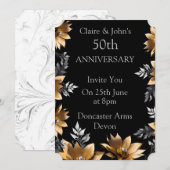 Vier 50 jaar liefde en saamhorigheid kaart (Voorkant / Achterkant)