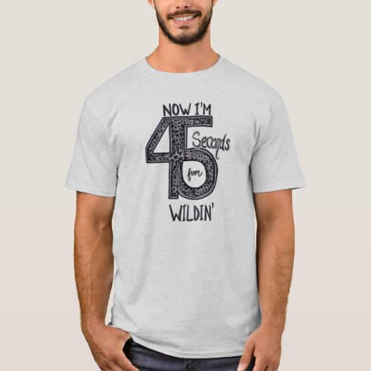 Vier 5 seconden t-shirt (Voorkant)