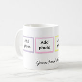 Vier Aangepaste mok voor foto's (Voorkant links)