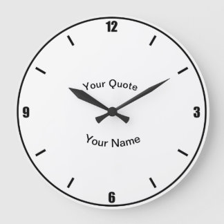 Vier Aantallen met verticale StandaardAantallen Grote Klok