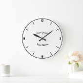 Vier Aantallen met verticale StandaardAantallen Grote Klok (Huis)