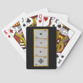 VIER ACES DIE KAARTEN SPELEN (Achterkant)