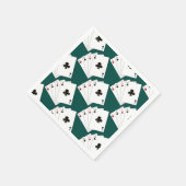 Vier Aces die kaarten spelen Pattern Servet (Hoek)