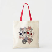 Vier Aces en Suit Bags Tote Bag (Voorkant)
