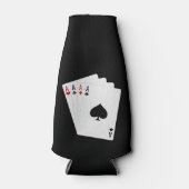 Vier Aces fleskoeler Flesjeskoeler (Voorkant)