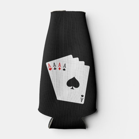 Vier Aces fleskoeler Flesjeskoeler (Voorkant)