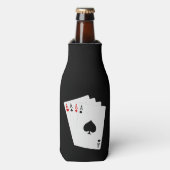 Vier Aces fleskoeler Flesjeskoeler (Fles Voorkant)