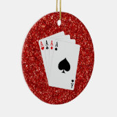 Vier Aces Ornament (Rechts)