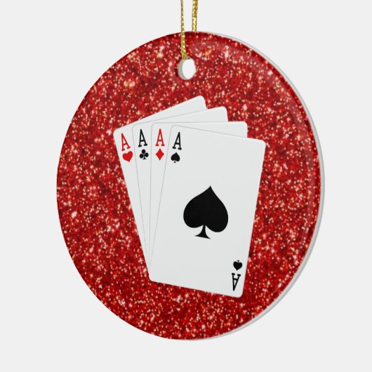 Vier Aces Ornament (Links)