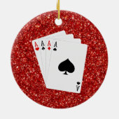 Vier Aces Ornament (Achterkant)