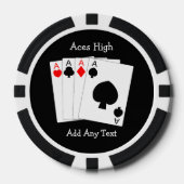 Vier Aces Poker Chips (Voorkant)