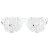 Vier Aces Retro Zonnebril (Voorkant)