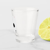 Vier Aces Shot Glass Glas (Rechts)