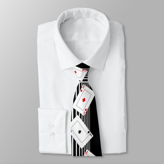 Vier Aces Stropdas (Gebonden)