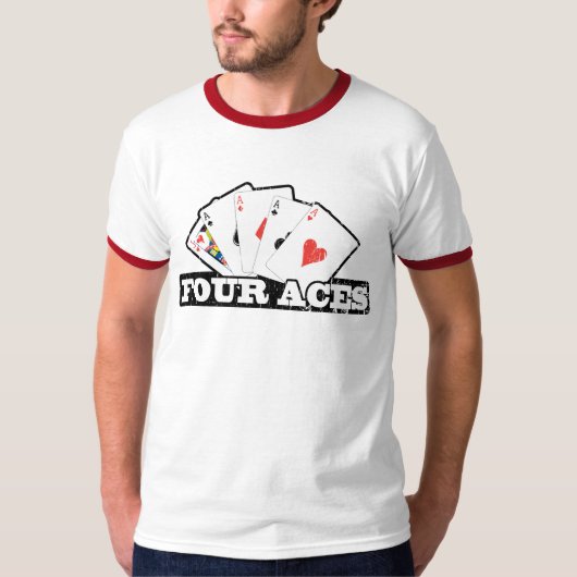 Vier Aces T-Shirt (Voorkant)