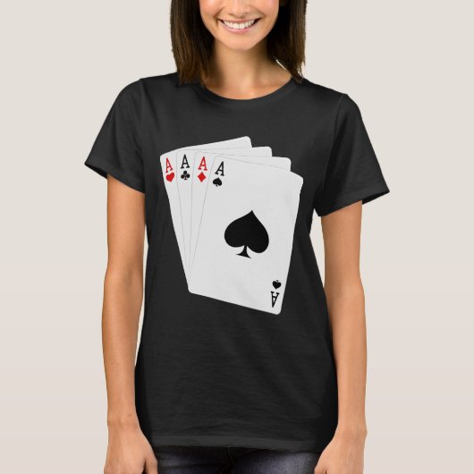 Vier Aces T-Shirt (Voorkant)