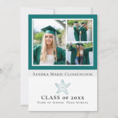 vier Afbeelding Nautische snuifvis afstuderen Aankondiging (Voorkant)