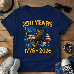 Vier America's 250-jarig jubileum USA 250 T-shirt