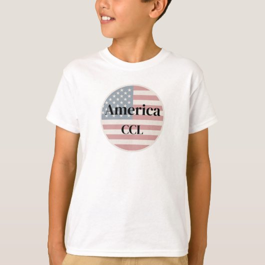 Vier America's 250ste verjaardag T-shirt (Voorkant)
