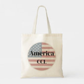 Vier America's 250ste verjaardag Tote Bag (Achterkant)