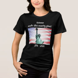 Vier Amerika 250 #46 Tri-Blend Shirt