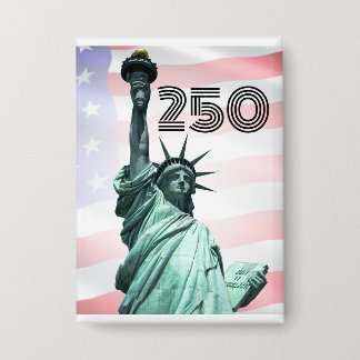 Vier Amerika 250 #51 Button