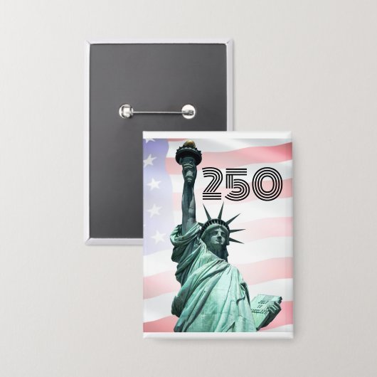 Vier Amerika 250 #51 Button (Voorkant / Achterkant)
