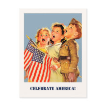 Vier Amerika, 4 juli  kunst