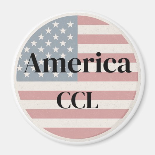 Vier Amerika's 250ste verjaardag Magneet (Voorkant)