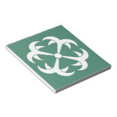 Vier ankers notitieblok (Schuin)