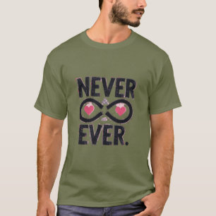 Vier anti-Valentijnsdag T-shirt