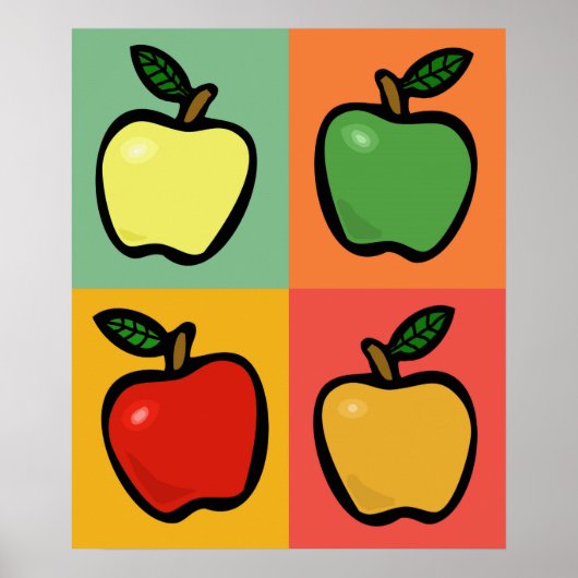 Vier Appels Poster (Voorkant)