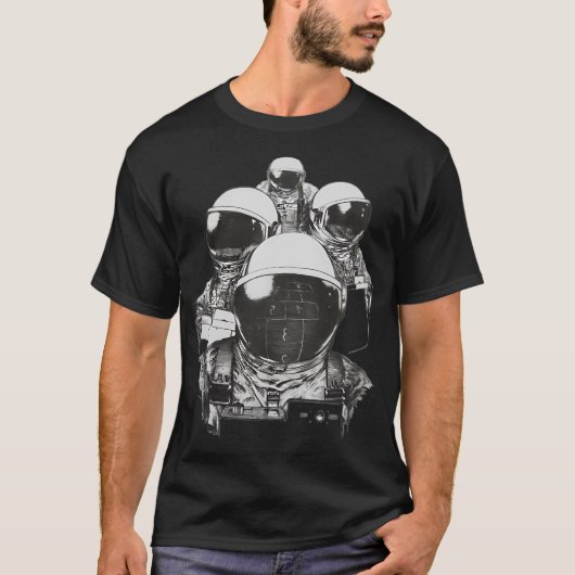 Vier Astronaut T-shirt (Voorkant)