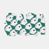 Vier Azen Spelen Kaarten Patroon Favor Box Bedankdoosjes (Uitgevouwen)