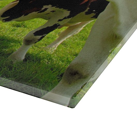 Vier babbelende koeien snijplank (Hoek)