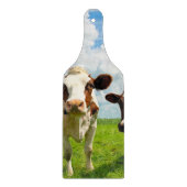 Vier babbelende koeien snijplank (Voorkant)