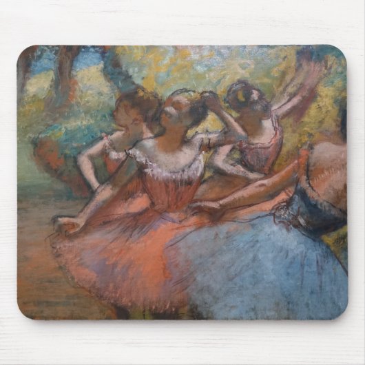 Vier balletdanseressen op het toneel (Ballet) (doo Muismat (Voorkant)