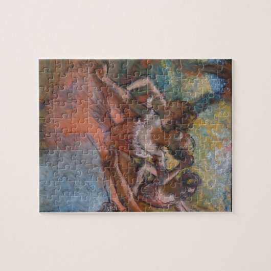 Vier balletdansers op het podium van Degas Legpuzzel (Horizontaal)