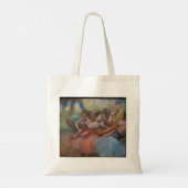 Vier balletdansers op het podium van Degas Tote Bag (Achterkant)