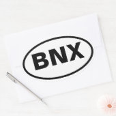 VIER Banja Luka "BNX" Ovale Sticker (Envelop)