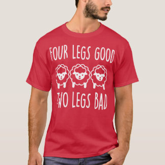 Vier benen goed twee benen slecht 1 t-shirt