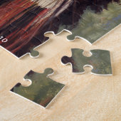 Vier Beren, Native American Warrior Chief puzzle Legpuzzel (Zijkant)