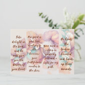 Vier Bijbelse Bladwijzer (om opnieuw te verkopen?) Kaart (Staand voorkant)