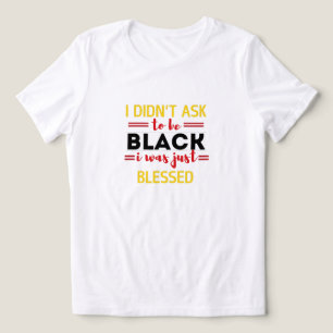 Vier Black Pride met elk T-shirt met draad