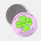 Vier-blad klaver magneet (Voorkant / Achterkant)