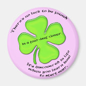 Vier-blad klaver magneet (Voorkant)