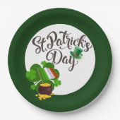 Vier Blad Klaver Papier Bord (Voorkant)