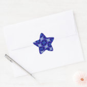 Vier blad klaver patronen ster sticker (Envelop)
