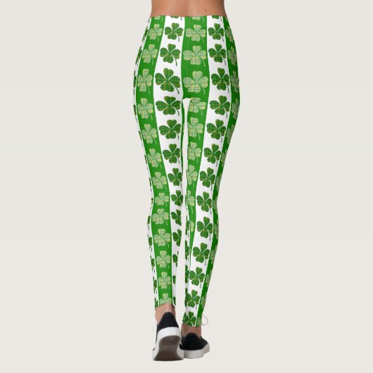 Vier bladklaver leggings (Achterkant)