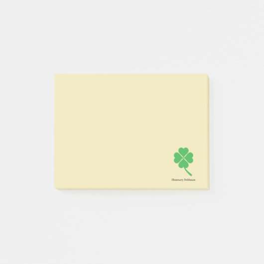 Vier bladklaver post-it® notes (Voorkant)